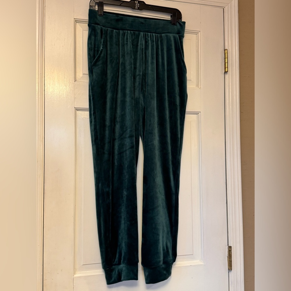 Velvet‎ Green Jogger Pants